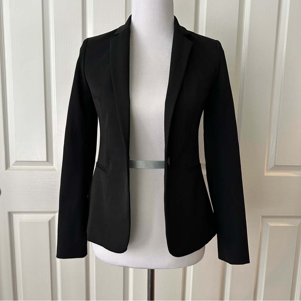Express Women’s Blazer Black 24.5" Long Size 0